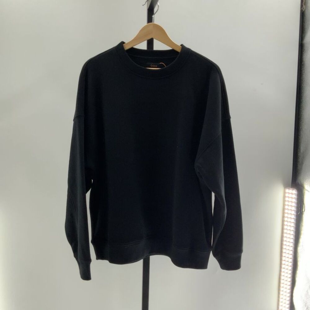Quince Black Sleeved Top L